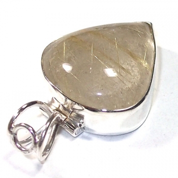 925 sterling silver teardrop gemstone fashion pendant jewelry